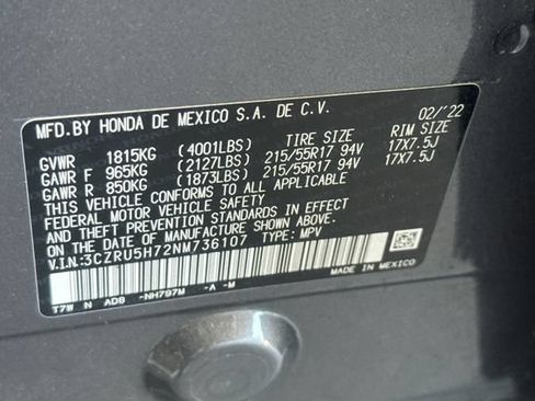 Used 2022 Honda HR-V EX-L image 24