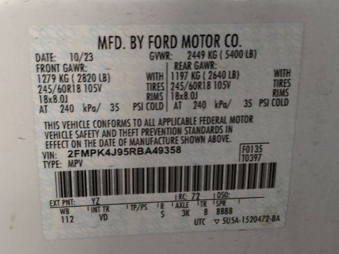 Used 2024 Ford Edge SEL image 33