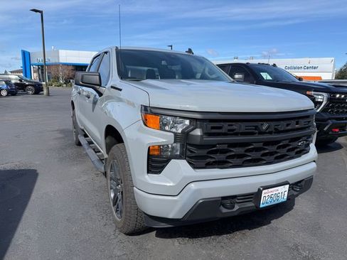 Used 2024 Chevrolet Silverado 1500 Custom w/ Turbomax Blackout Package image 2