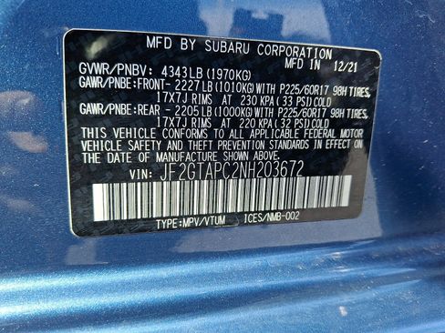 Used 2022 Subaru Crosstrek 2.0i Premium image 26