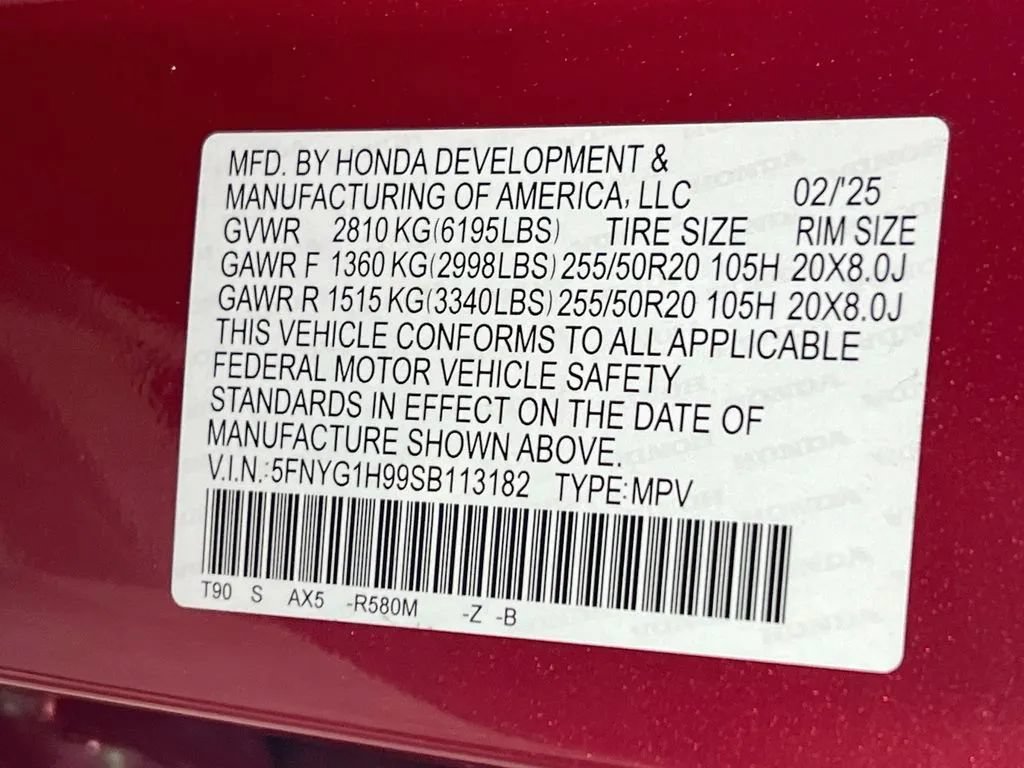 Used 2025 Honda Pilot Black Edition image 35