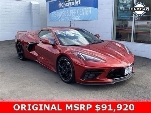 Used 2021 Chevrolet Corvette Stingray Premium Conv w/ Z51 Performance Package image 1
