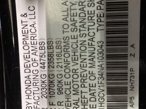 Certified 2022 Honda Accord Sport image 18