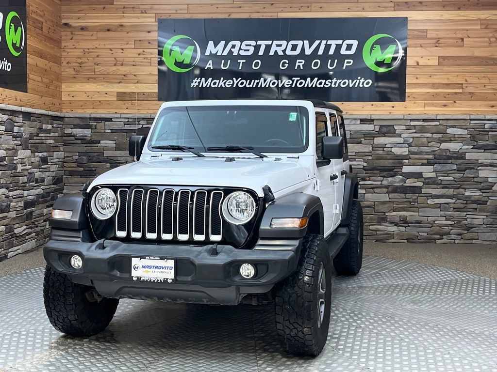 Used 2021 Jeep Wrangler Unlimited Sport AWD/4WD image 4