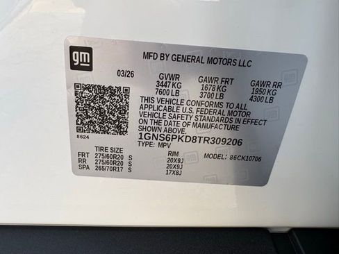 New 2026 Chevrolet Tahoe Z71 image 17