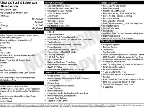 Used 2024 MAZDA CX-5 AWD 2.5 S w/ Select Package image 21