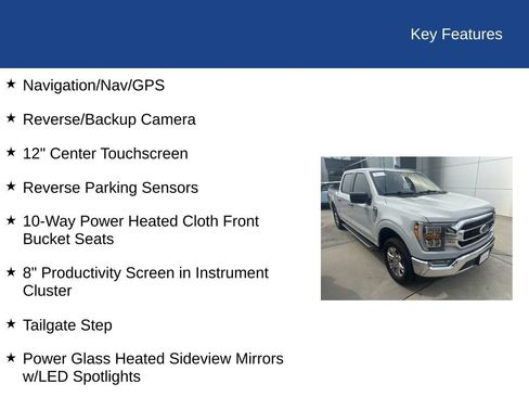Certified 2023 Ford F150 XLT w/ Equipment Group 302A High RWD image 28