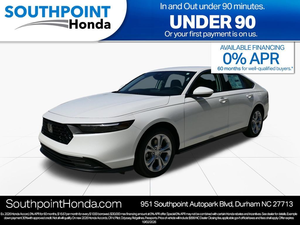 New 2026 Honda Accord LX image 3