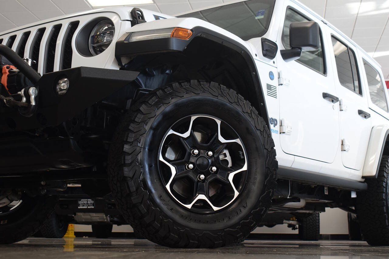 Used 2021 Jeep Wrangler Unlimited Rubicon 4xe w/ Steel Bumper Group AWD/4WD image 8