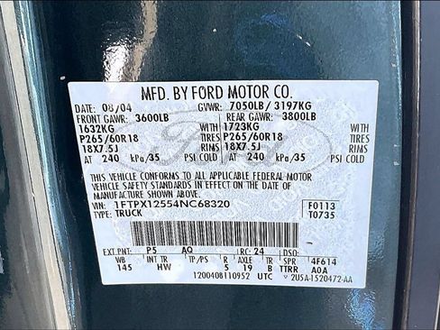 Used 2004 Ford F150 Lariat RWD image 17