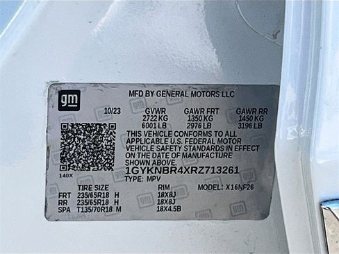 Used 2024 Cadillac XT5 Luxury w/ LPO, Floor Liner Package image 32