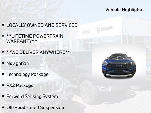 Used 2020 Ford Ranger XLT w/ Equipment Group 301A Mid RWD image 5