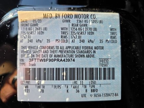 Used 2023 Ford Maverick XLT w/ Equipment Group 300A Standard AWD/4WD image 25