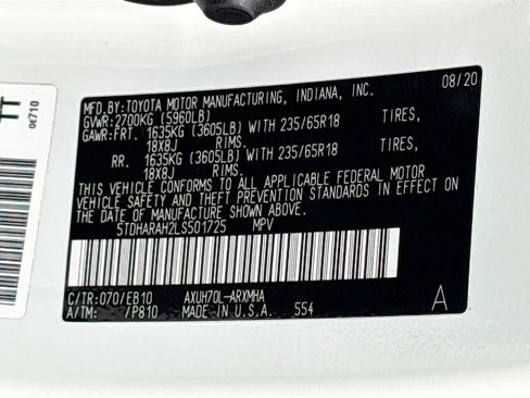 Used 2020 Toyota Highlander XLE FWD image 36