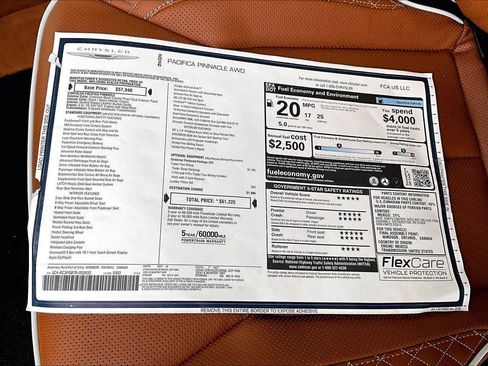 New 2026 Chrysler Pacifica Pinnacle w/ Trailer Tow Group image 26