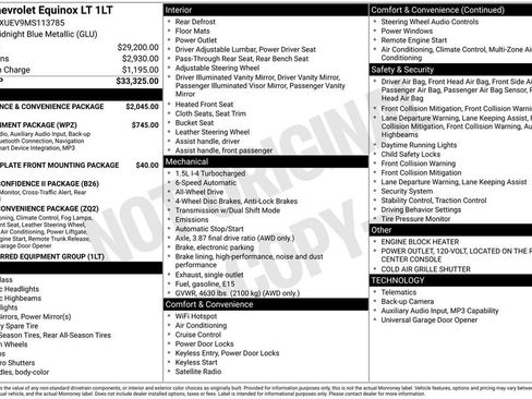 Used 2021 Chevrolet Equinox LT image 40