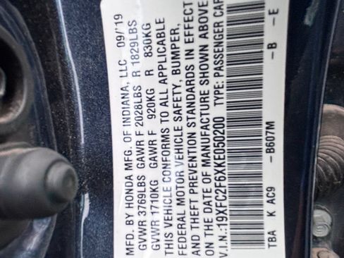 Used 2019 Honda Civic LX image 15