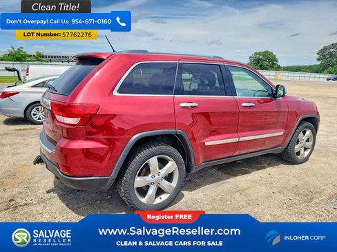 Used 2012 Jeep Grand Cherokee Overland w/ Mopar Chrome Edition Group AWD/4WD image 4