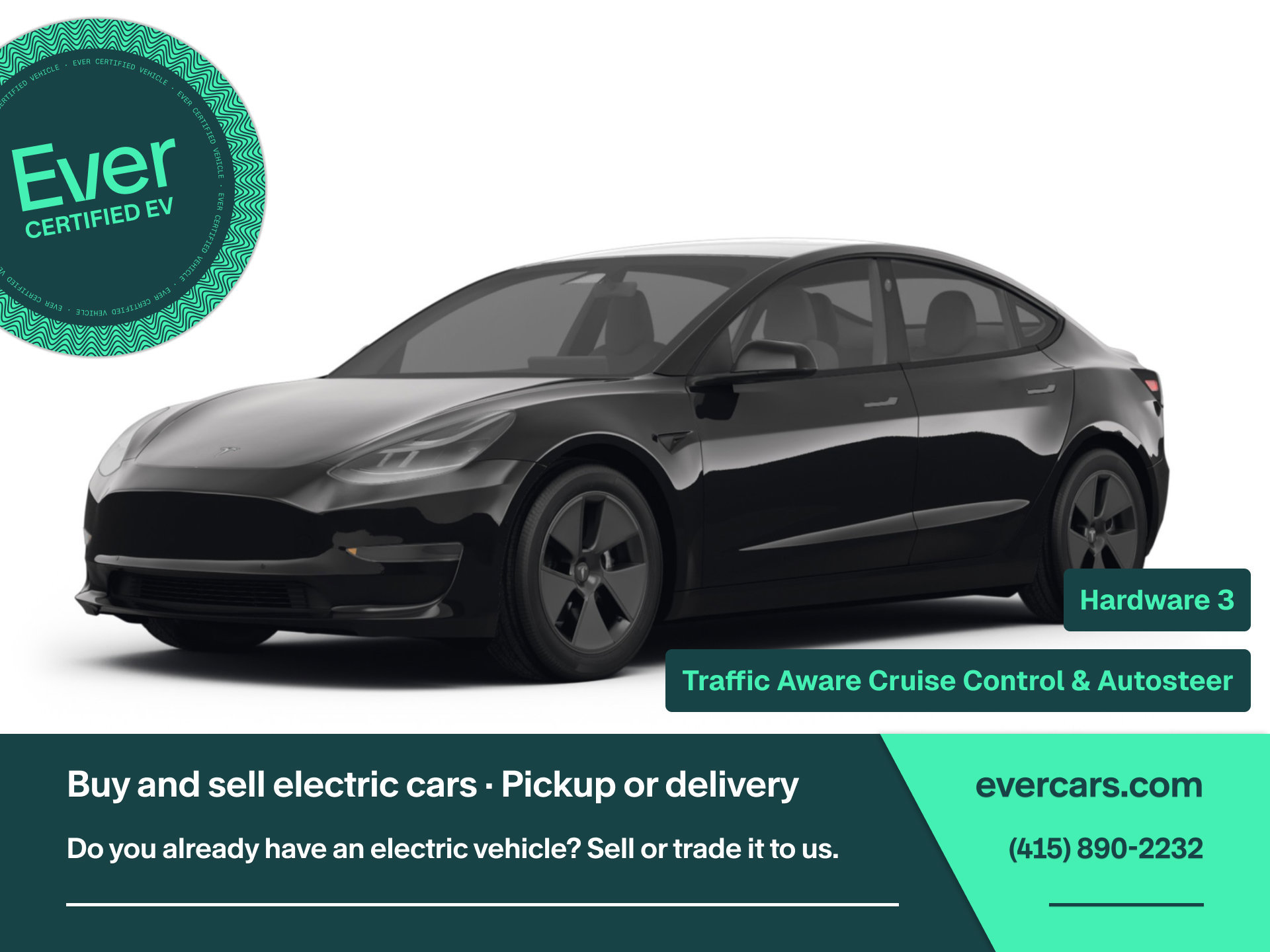 Used 2023 Tesla Model 3 Standard Range RWD image 1
