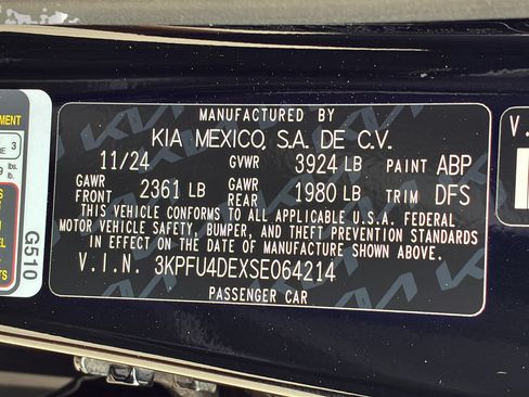 Certified 2025 Kia K4 GT-Line Turbo FWD image 29