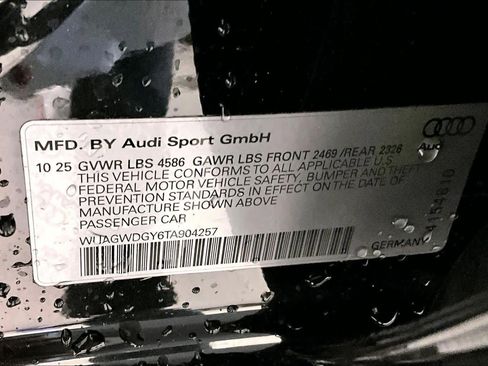 New 2026 Audi RS 3 image 17