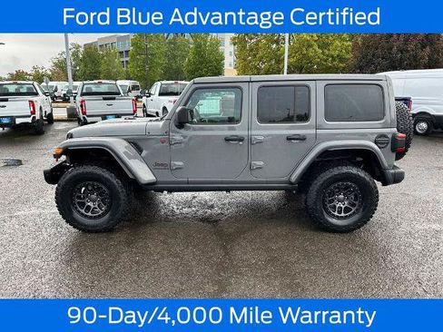 Used 2023 Jeep Wrangler Unlimited Rubicon w/ Xtreme 35 Tire Package AWD/4WD image 4