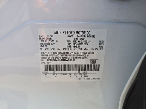 Certified 2024 Ford Edge SEL image 29