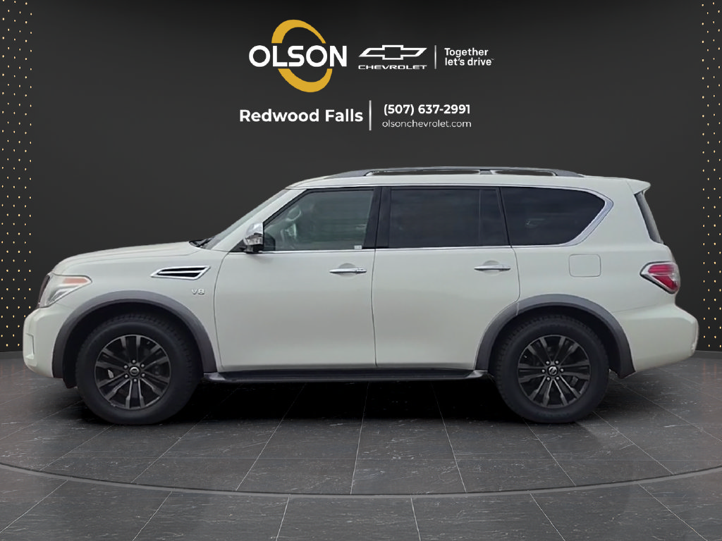 Used 2017 Nissan Armada Platinum w/ Captain Seat Package AWD/4WD image 2