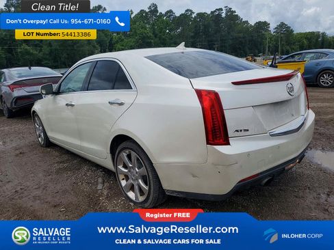 Used 2014 Cadillac ATS Luxury w/ Sun And Sound Package RWD image 3