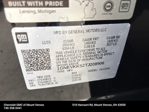 New 2026 Chevrolet Traverse High Country image 30