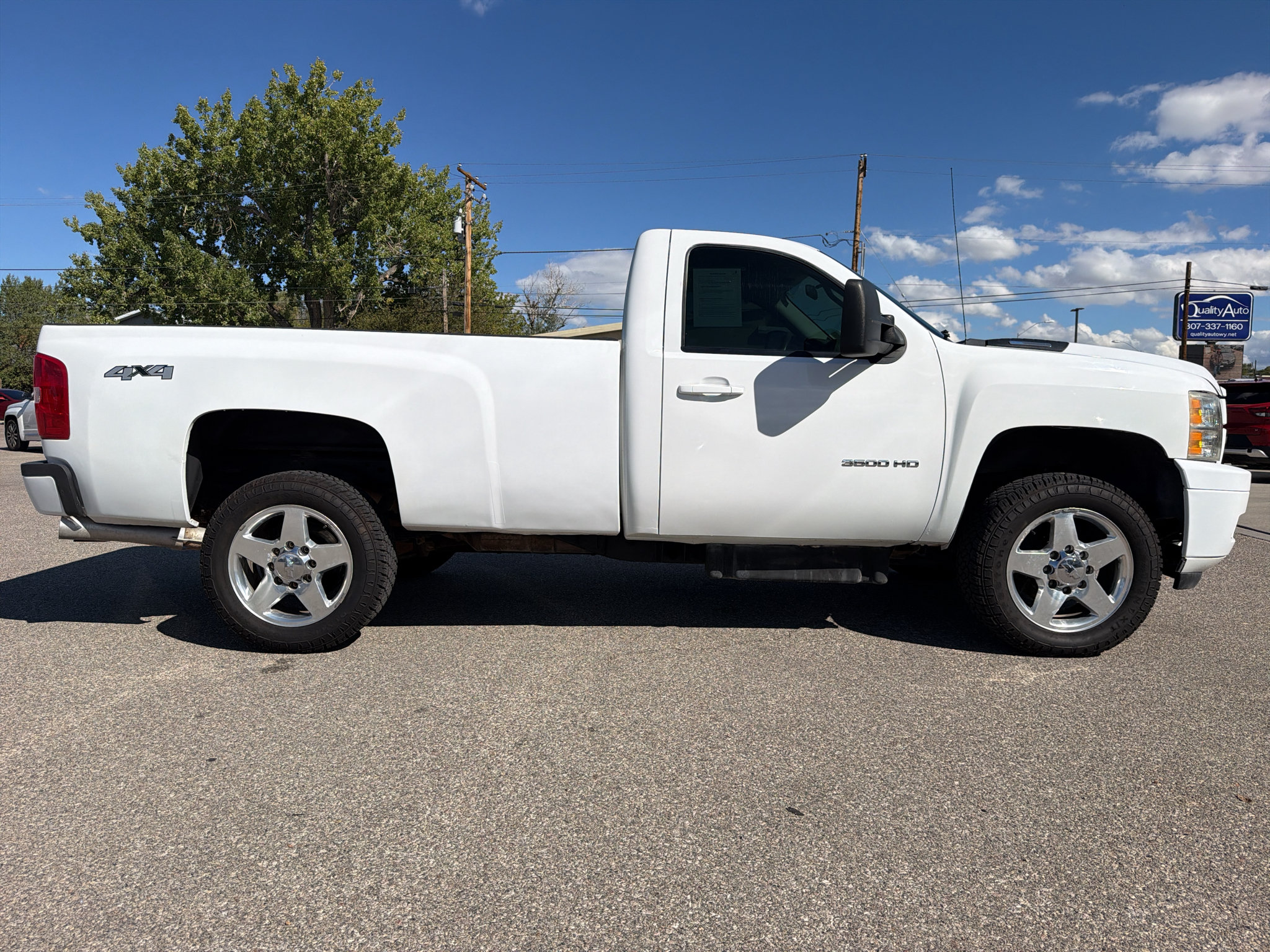 Used 2013 Chevrolet Silverado 3500 W/T w/ Snow Plow Prep Package AWD/4WD image 6