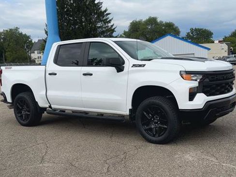 Used 2025 Chevrolet Silverado 1500 Custom Trail Boss w/ Turbomax Blackout Package AWD/4WD image 2