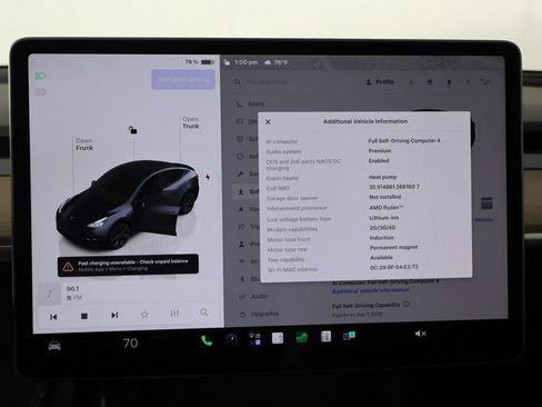 Used 2025 Tesla Model Y Long Range AWD/4WD image 3