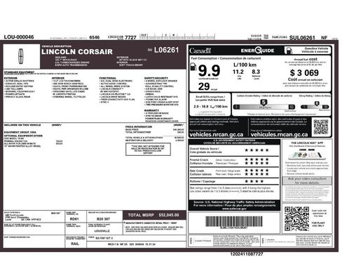 Used 2025 Lincoln Corsair AWD image 2