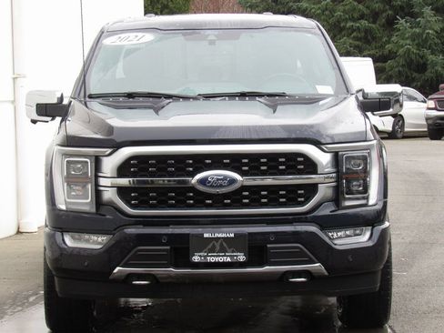 Used 2021 Ford F150 Platinum w/ Equipment Group 701A High image 3