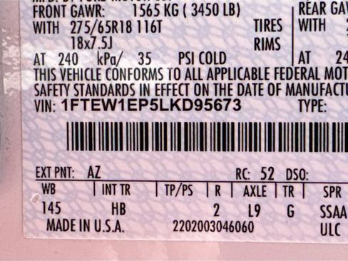 Used 2020 Ford F150 Lariat AWD/4WD image 33