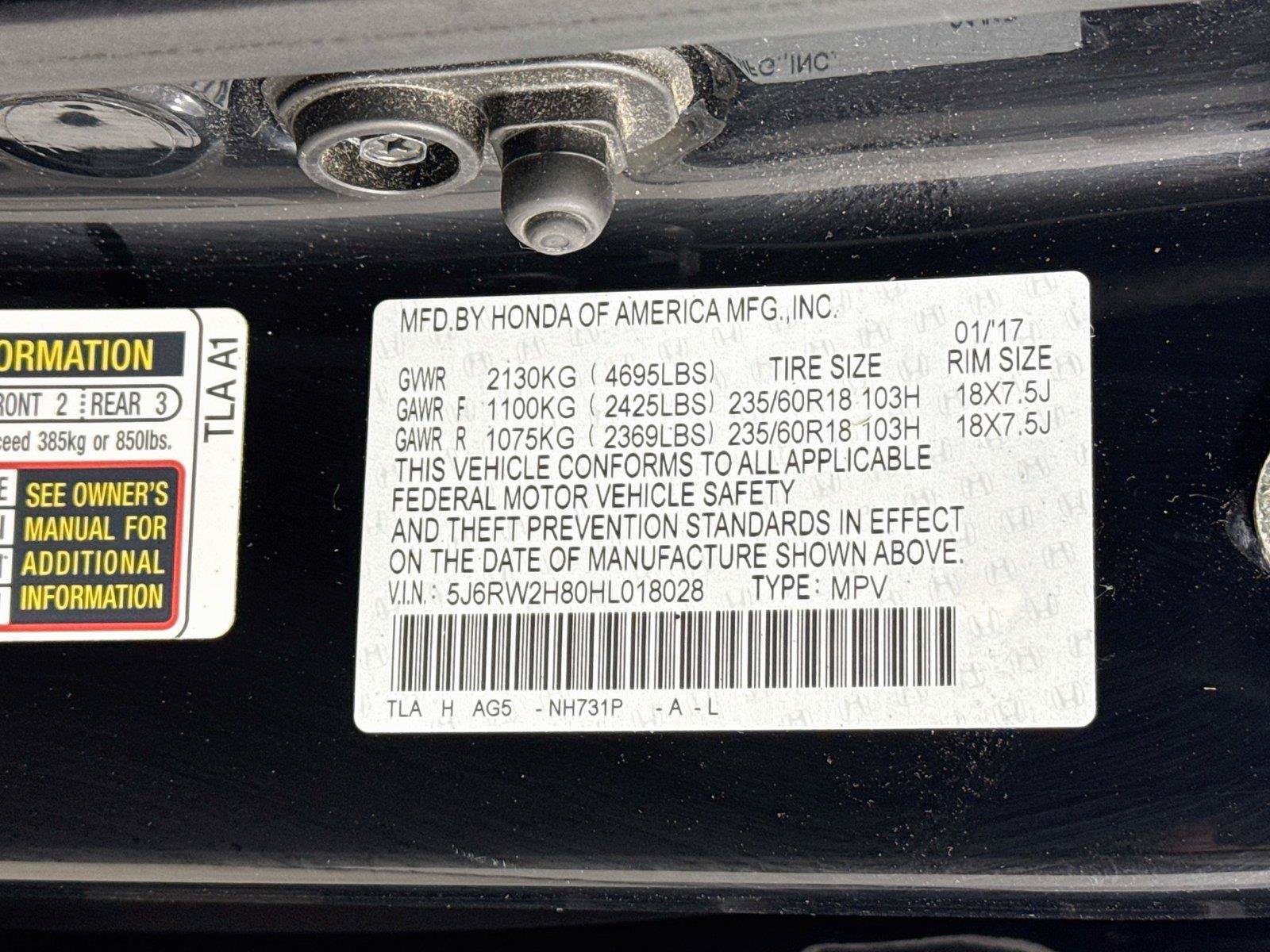 Used 2017 Honda CR-V EX-L image 23