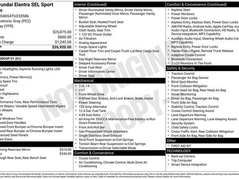 New 2026 Hyundai Elantra SEL Sport Premium FWD image 21