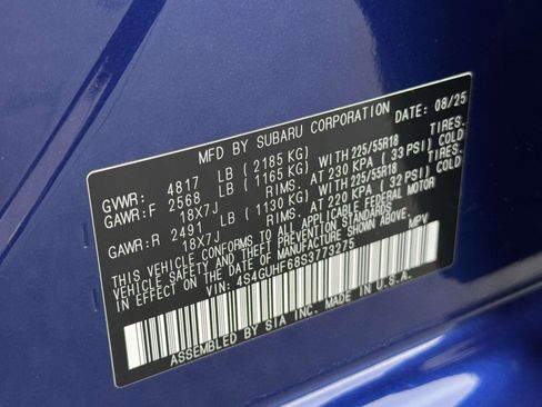 Certified 2025 Subaru Crosstrek 2.5i Sport image 25