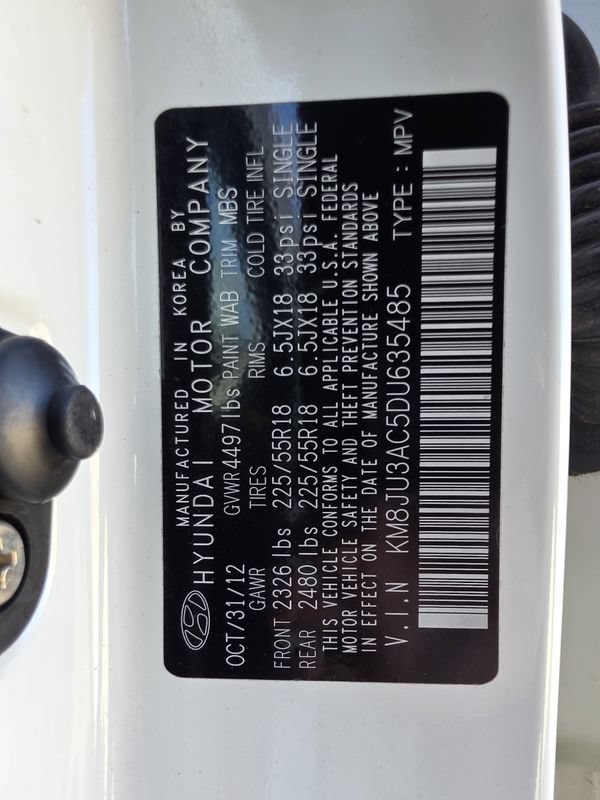 Used 2013 Hyundai Tucson Limited w/ Premium Pkg FWD image 33