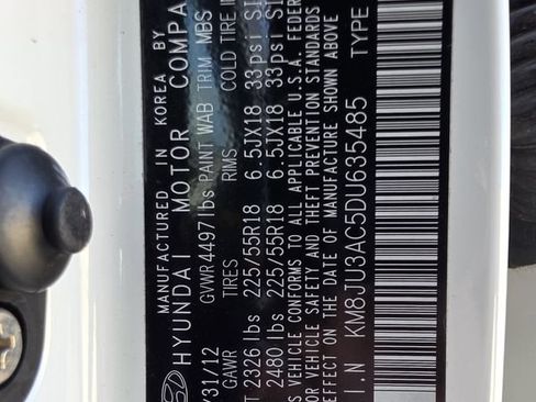 Used 2013 Hyundai Tucson Limited w/ Premium Pkg FWD image 33