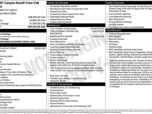 Used 2019 GMC Canyon Denali image 3