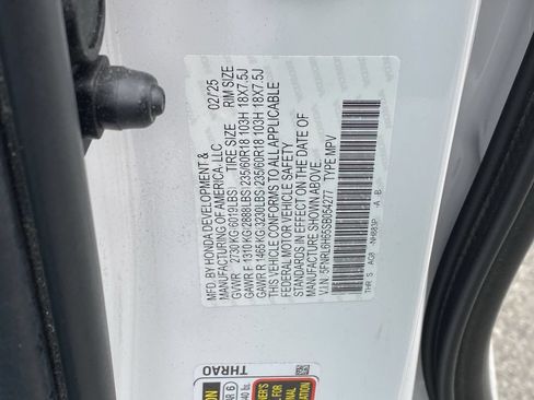 Used 2025 Honda Odyssey EX-L image 14