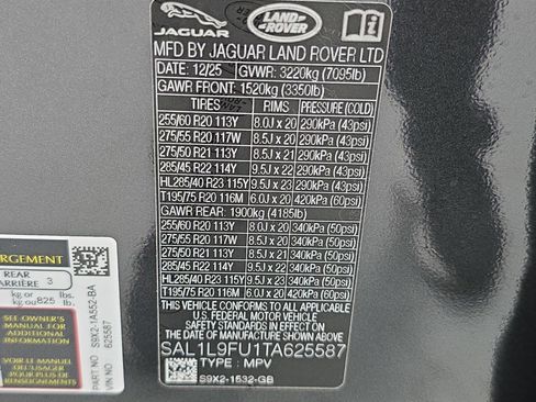 New 2026 Land Rover Range Rover Sport Dynamic SE image 36