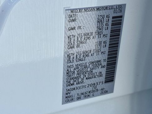 New 2026 Nissan Pathfinder SL image 21