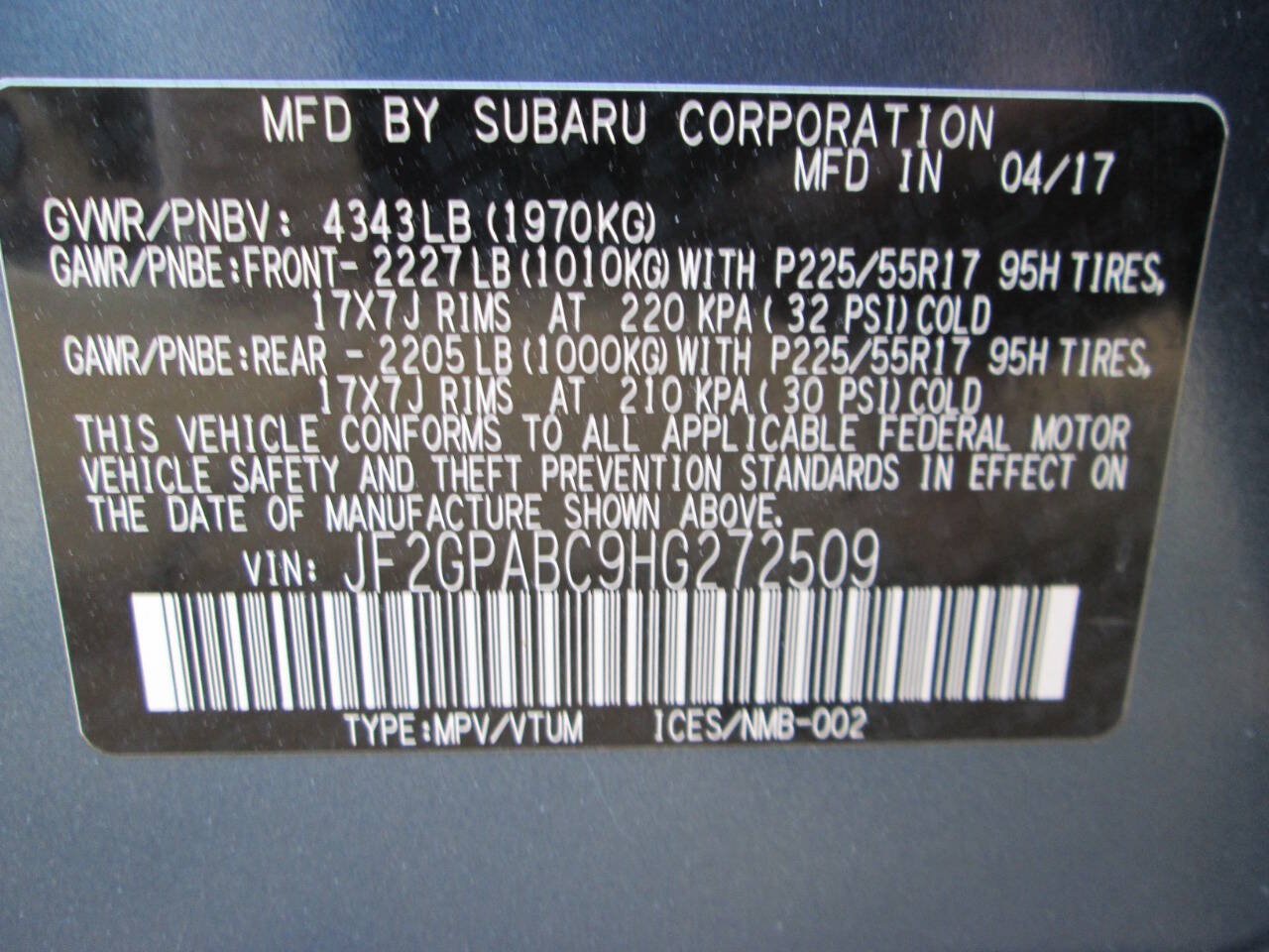 Used 2017 Subaru Crosstrek 2.0i Premium AWD/4WD image 18