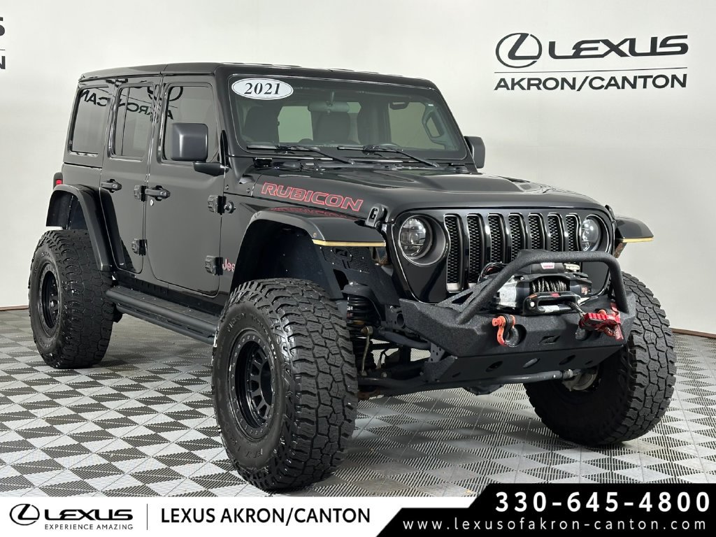 Used 2021 Jeep Wrangler Unlimited Rubicon w/ Cold Weather Group AWD/4WD image 1