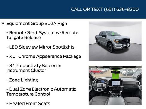 Used 2023 Ford F150 XLT w/ Equipment Group 302A High AWD/4WD image 10