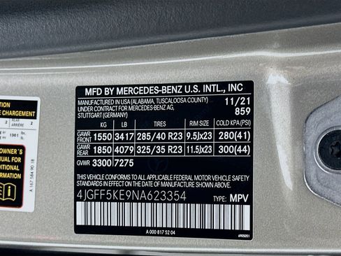 Used 2022 Mercedes-Benz GLS 450 4MATIC image 37