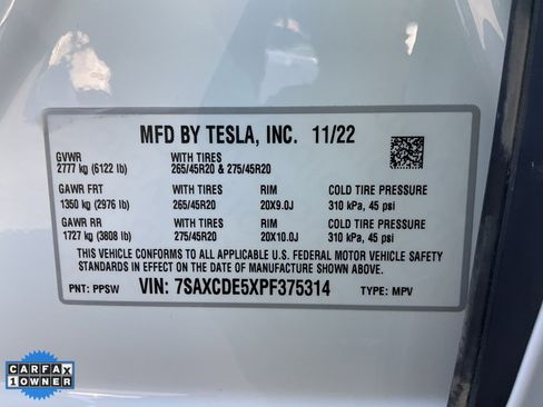 Used 2023 Tesla Model X image 21